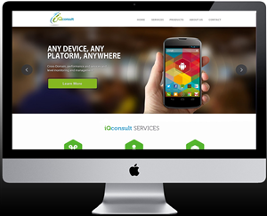 Web Design by Oxygen Creatives for iQ Consult | Design: #2156144