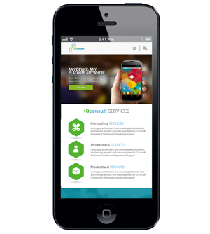 Web Design by Oxygen Creatives for iQ Consult | Design: #2162330