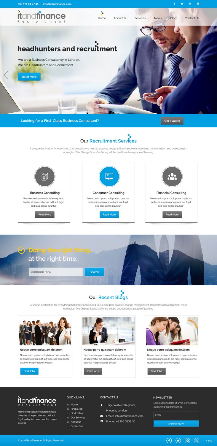 Web-Design von pb für it and finance ltd | Design #9951934