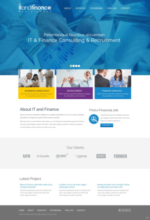 Web-Design von pb für it and finance ltd | Design: #9951937