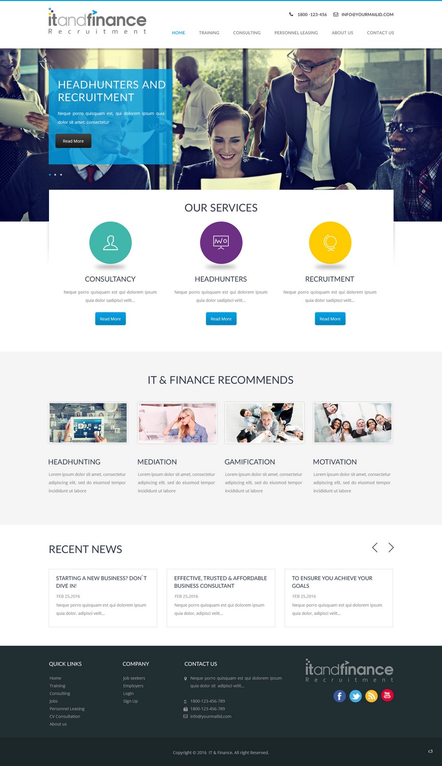 Web-Design von pb für it and finance ltd | Design #9956123