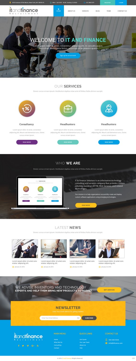 Web-Design von pb für it and finance ltd | Design #9956127