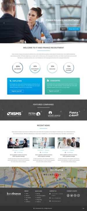 Web-Design von pb für it and finance ltd | Design: #9956141