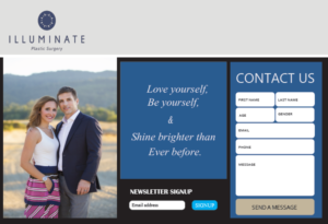 Landing Page Design by sumankumarphuyal for Illuminate Plastic Surgery, Inc. | Design: #10144596