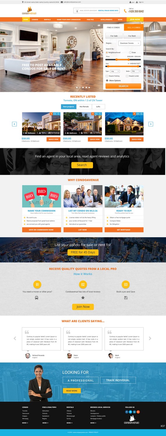 Web Design by pb for Gooroo marketing Canada Ltd. | Design #9934523