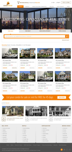 Diseño Web por Creative Usha para Gooroo marketing Canada Ltd. | Diseño: #9914501