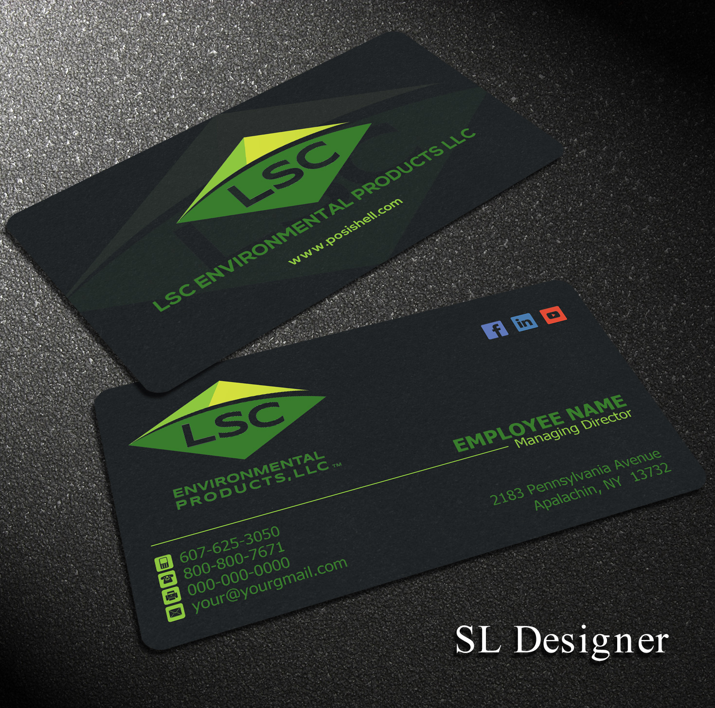Diseño de Tarjeta de Presentación por SL Designer para este proyecto | Diseño #9879478