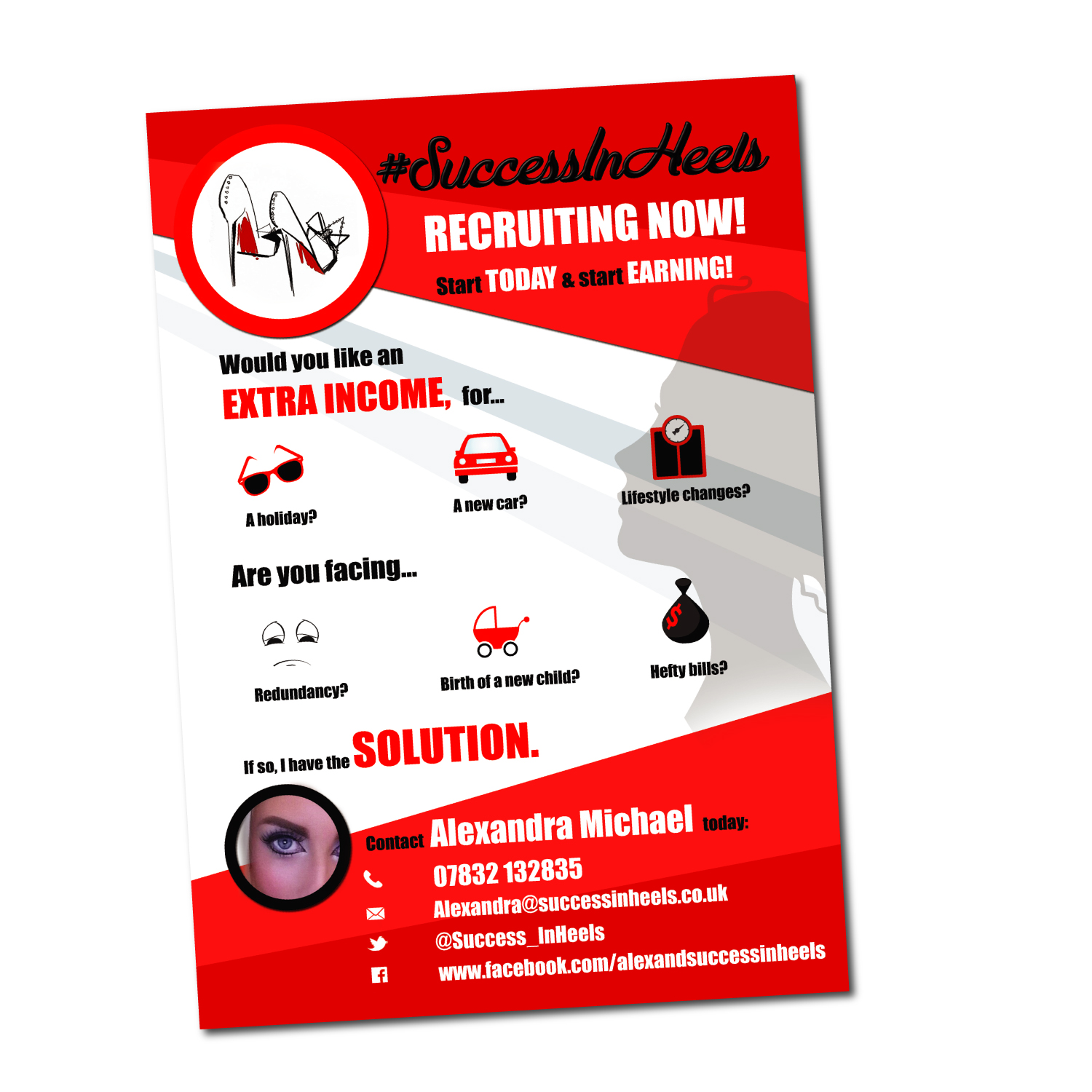 Diseño de Flyer por Cherisse para este proyecto | Diseño #9928286