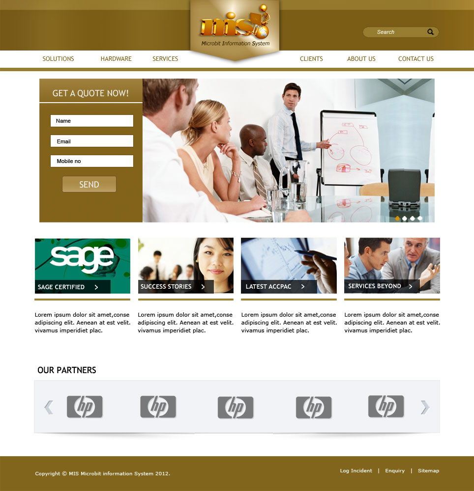 Web Design by only quality for Microbit Information Systems Pte Ltd | Design #2153564