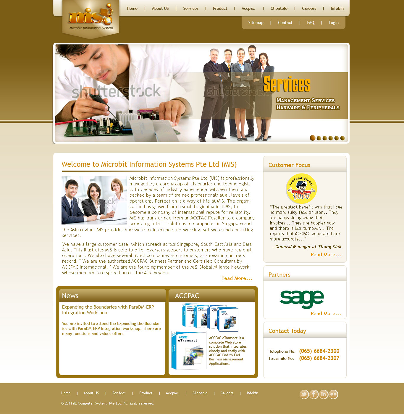 Web Design by saswebsolutions for Microbit Information Systems Pte Ltd | Design #2135050