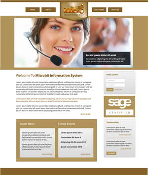 Web Design by wolf for Microbit Information Systems Pte Ltd | Design: #2156698