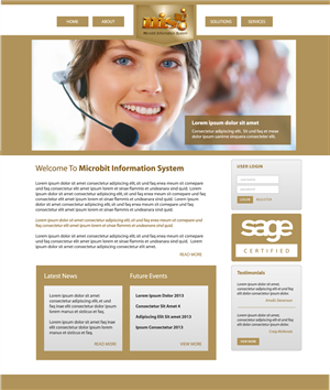 Web Design by wolf for Microbit Information Systems Pte Ltd | Design: #2156699