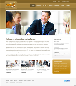 Web Design by pb for Microbit Information Systems Pte Ltd | Design: #2136327