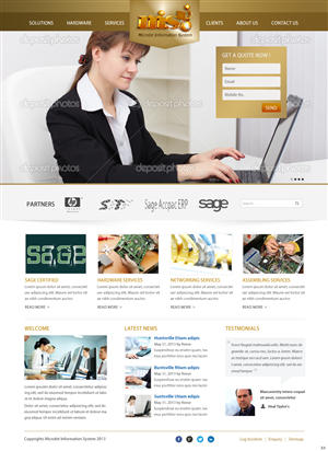 Web Design by pb for Microbit Information Systems Pte Ltd | Design: #2146152