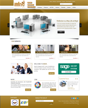 Web Design by pb for Microbit Information Systems Pte Ltd | Design: #2146155