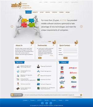 Web Design by Sbss for Microbit Information Systems Pte Ltd | Design: #2134782