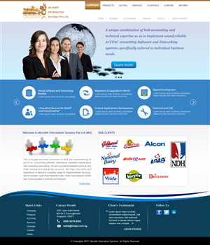 Web Design by Sbss for Microbit Information Systems Pte Ltd | Design: #2134839