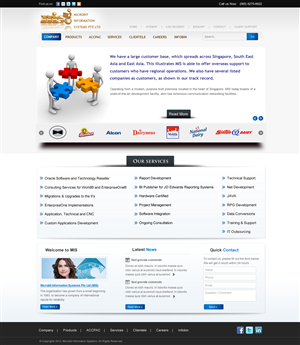 Web Design by Sbss for Microbit Information Systems Pte Ltd | Design: #2134853