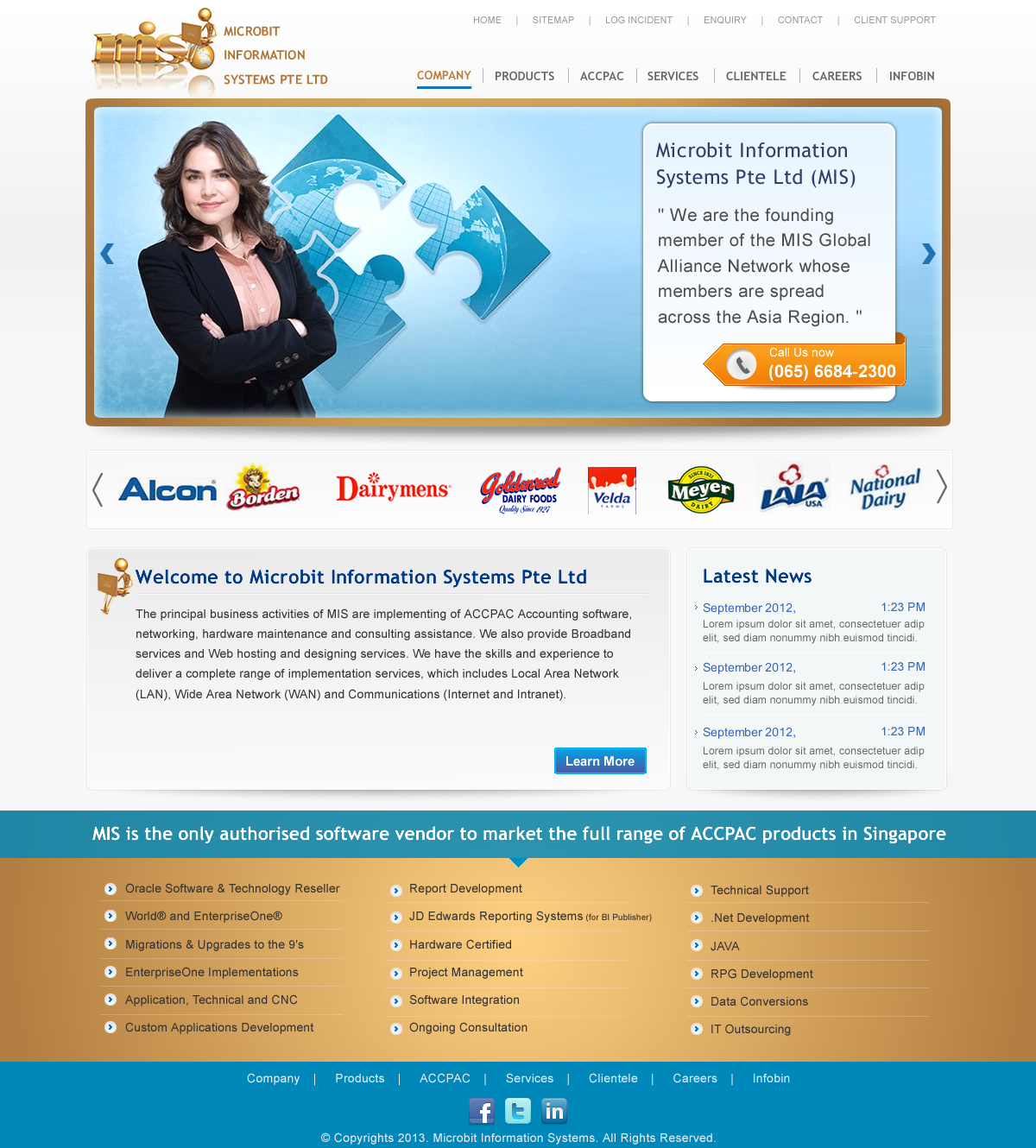 Web Design by Sbss for Microbit Information Systems Pte Ltd | Design #2135211