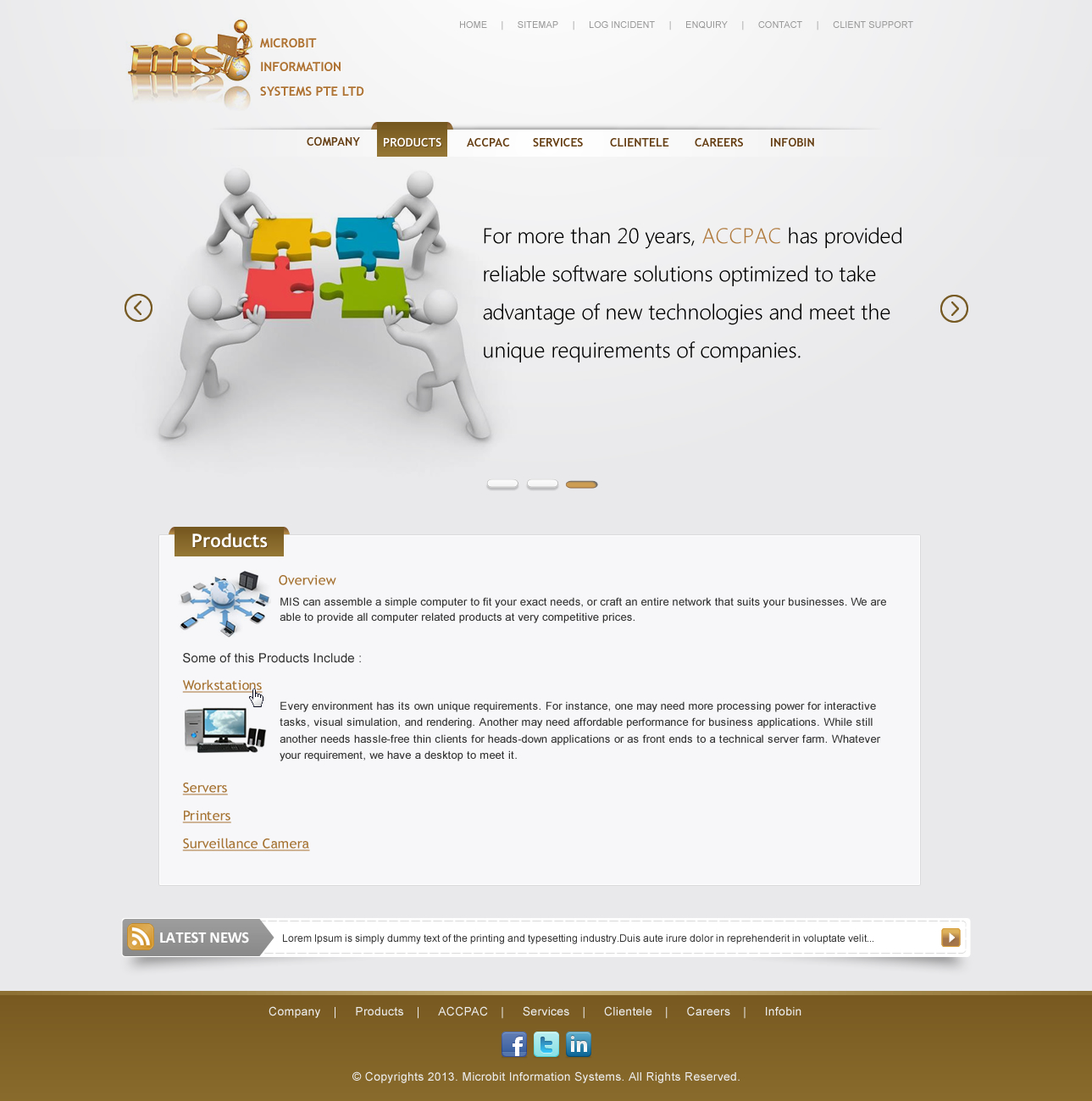 Web Design by Sbss for Microbit Information Systems Pte Ltd | Design #2142598