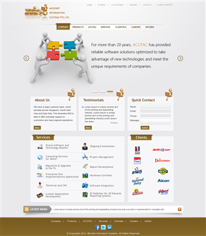 Web Design by Sbss for Microbit Information Systems Pte Ltd | Design: #2142621