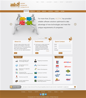 Web Design by Sbss for Microbit Information Systems Pte Ltd | Design: #2142688