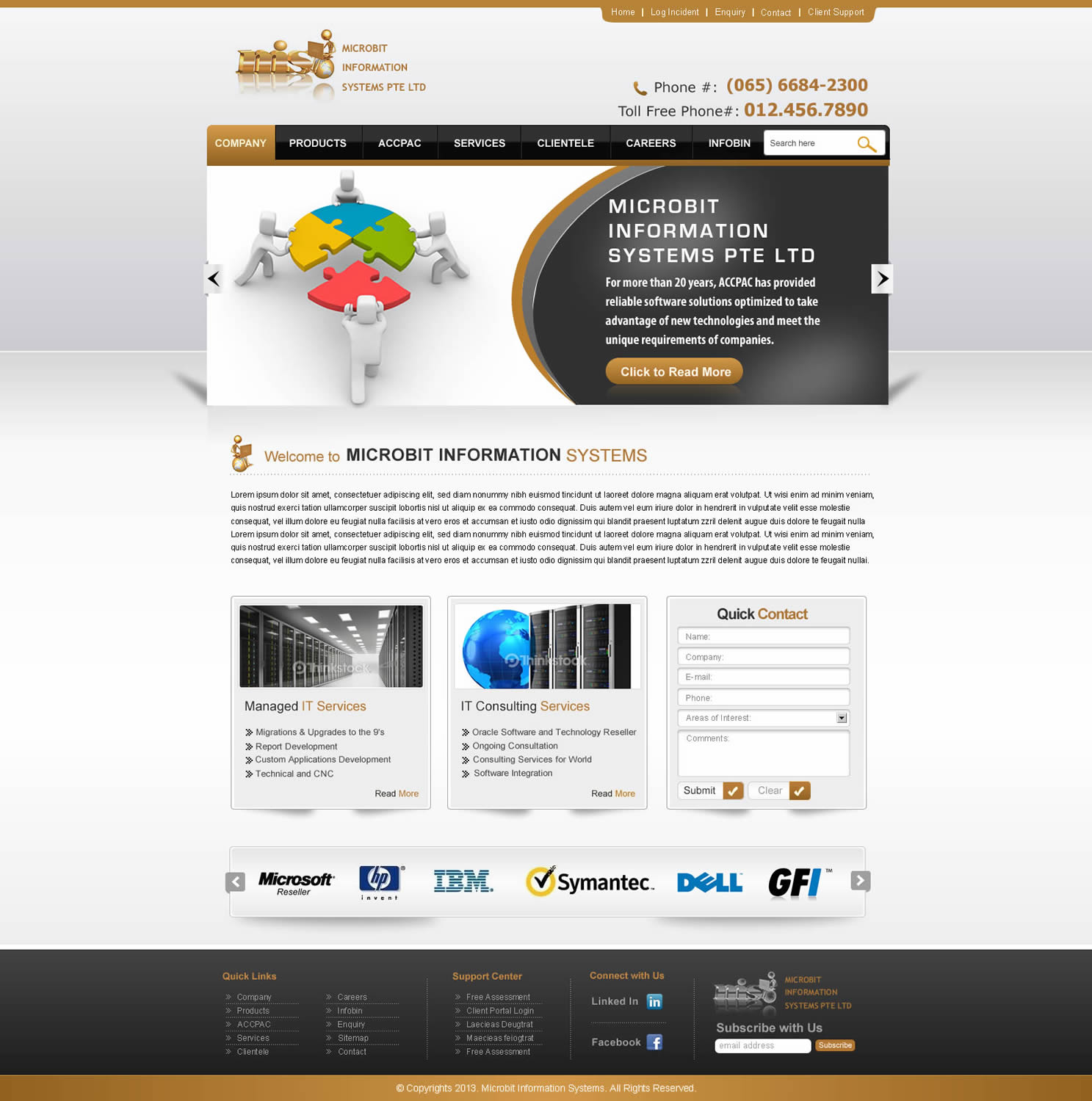 Web Design by Sbss for Microbit Information Systems Pte Ltd | Design #2155455