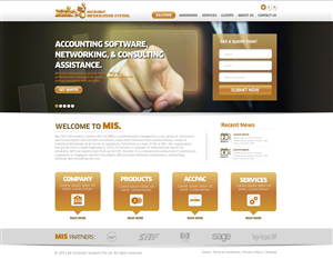 Web Design by TechWise for Microbit Information Systems Pte Ltd | Design: #2154838