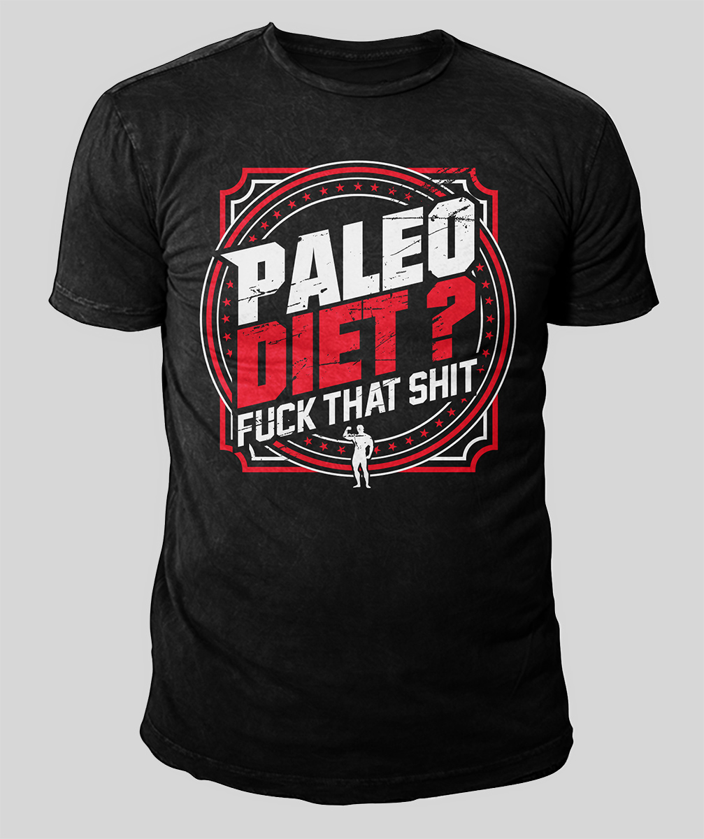 T-shirt Design by Rockalight for Douchebag Fitness | Design #10133892
