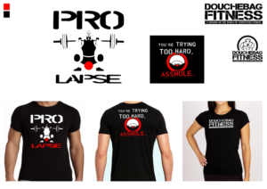 T-shirt Design by Fabio Piscicelli for Douchebag Fitness | Design #9951595
