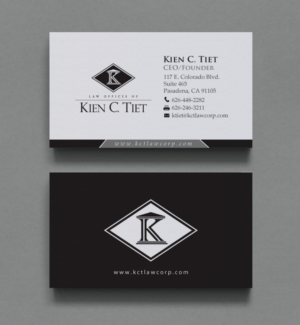 Diseño de Tarjeta de Presentación por chandrayaan.creative para este proyecto | Diseño: #9883933