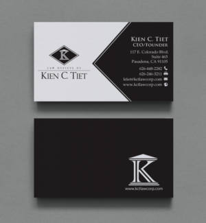 Diseño de Tarjeta de Presentación por chandrayaan.creative para este proyecto | Diseño: #9883940