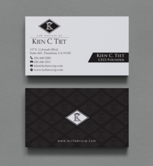 Diseño de Tarjeta de Presentación por chandrayaan.creative para este proyecto | Diseño: #9883941