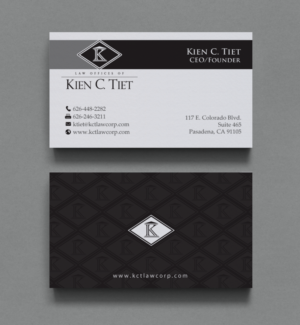Business Card Design by chandrayaan.creative for this project | Design #9883942