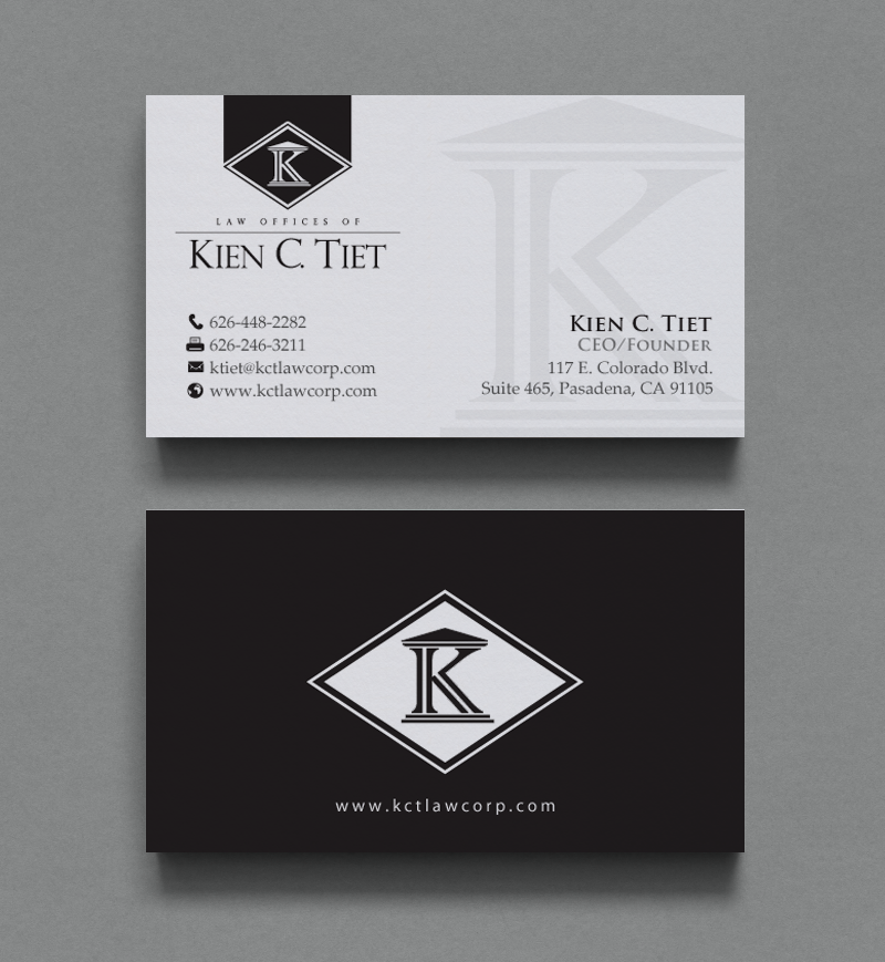 Business Card Design by chandrayaan.creative for this project | Design #9883943