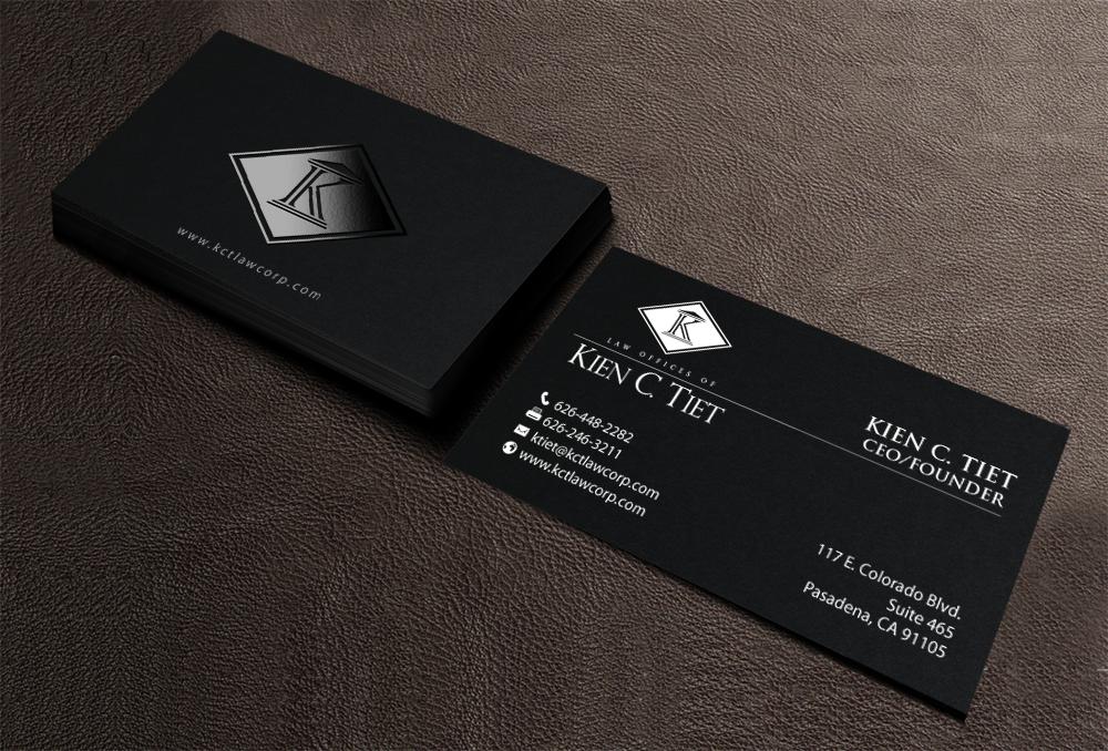 Business Card Design by chandrayaan.creative for this project | Design #9883957