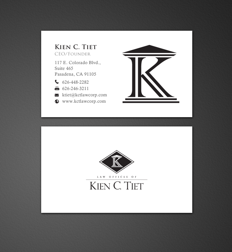 Business Card Design by chandrayaan.creative for this project | Design #9883963