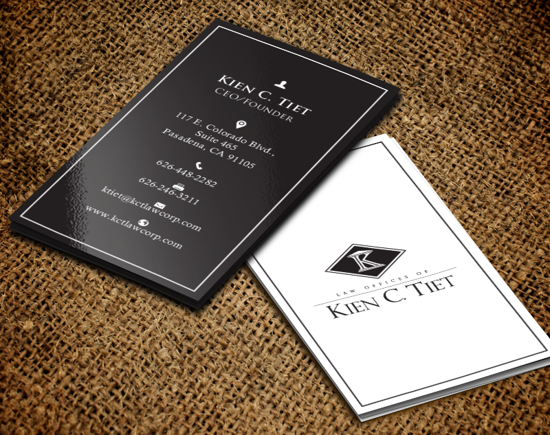 Business Card Design by chandrayaan.creative for this project | Design #9883965