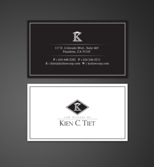 Diseño de Tarjeta de Presentación por chandrayaan.creative para este proyecto | Diseño: #9883967