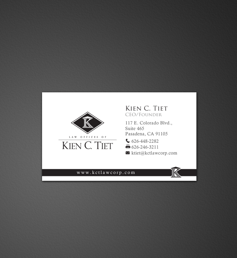Business Card Design by chandrayaan.creative for this project | Design #9883971