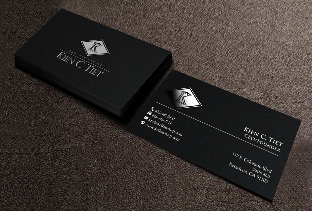 Business Card Design by chandrayaan.creative for this project | Design #9888354