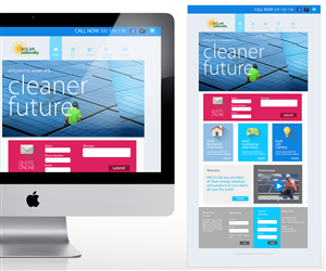 Wordpress Design by natureborn for Solar Naturally | Design: #2167370