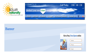 WordPress-Design von Signature Designs für Solar Naturally | Design #2183537