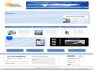 Wordpress Design by Signature Designs for Solar Naturally | Design: #2183568