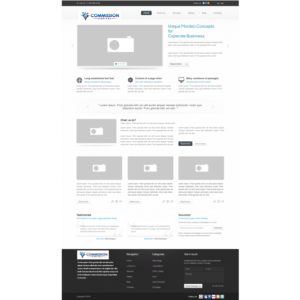 Web Design par JTorbison Concepts pour Commission Capital | Design #9882666