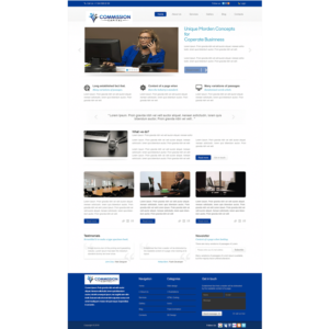 Web Design par JTorbison Concepts pour Commission Capital | Design : #9888896