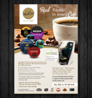 Flyer Design by ecorokerz for ARC Vending Corp. | Design: #10434789