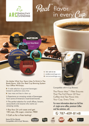 Flyer Design by ecorokerz for ARC Vending Corp. | Design: #10597762