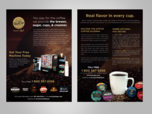 Design de Flyer par pivotaldesign.biz pour ARC Vending Corp. | Design : #10214435
