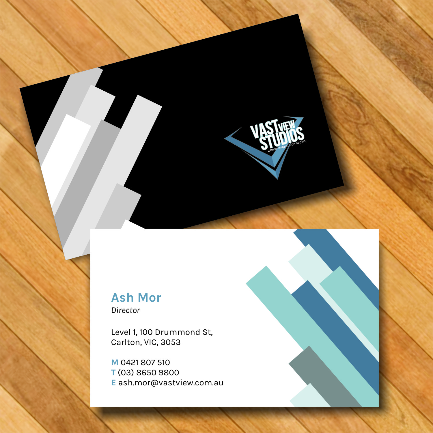 Visitenkarten-Design von rhalder4 für VASTview | Design #10037642